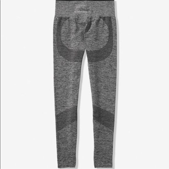 Victoria Secret PINK Seamless Workout Tight High Waist Full length tight gray - Picture 4 of 9